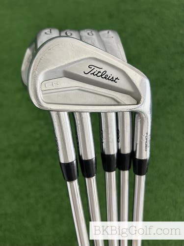 Titleist 620 CB Forged Iron Set 6-P / True Temper AMT White Stiff
