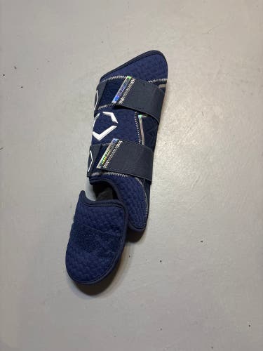 Blue Senior EvoShield Leg guard Shin Guards (Used)
