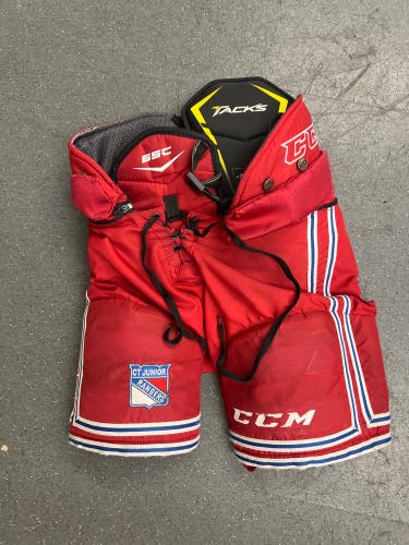 Connecticut Junior Rangers Junior Small CCM Tacks 65c Team Pants