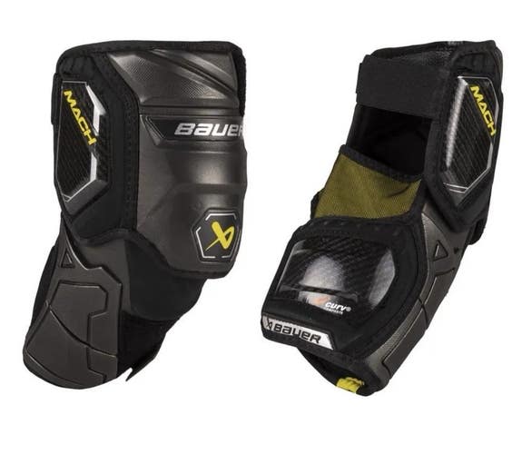 New Bauer Supreme Mach Elbow Pads Ice Hockey Senior Size Medium