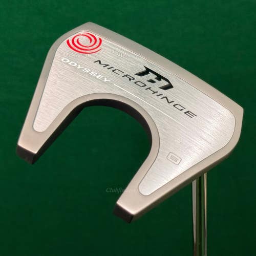 Odyssey '24 Microhinge #7 S 35" Slant-Neck Mallet Putter Golf Club w/ HC
