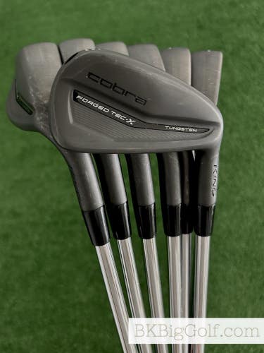 Cobra King Forged Tec X 23 Black Iron Set 5-G / KBS Tour Lite Regular