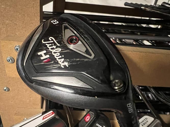 Titleist 816 H1 23 Hybrid with Diamana Red Light Flex Shaft 1211