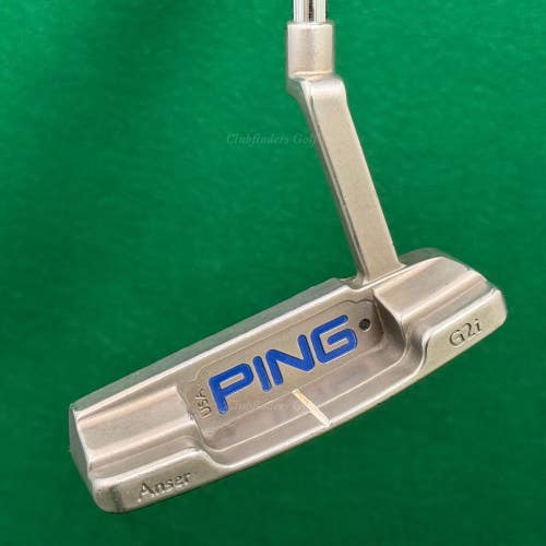 LH Ping USA G2i Anser Black Dot 36" Long Plumbers-Neck Putter Golf Club