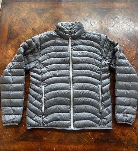 Gray Men's Large Marmot Jacket (Used)