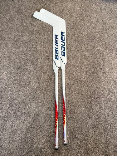 Bauer Vapor Hyperlite 2 Oettinger spec Regular Goalie Stick 26" Paddle Pro Stock (New)