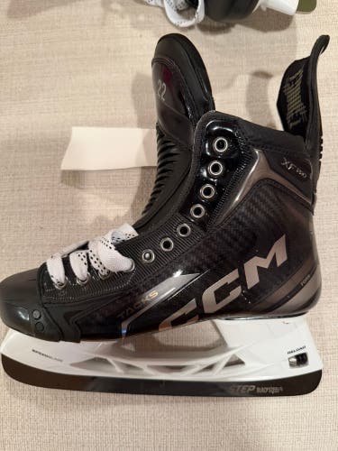 Black 2024 CCM Tacks XF Pro Hockey Skates Pro Stock 10.5 (New)