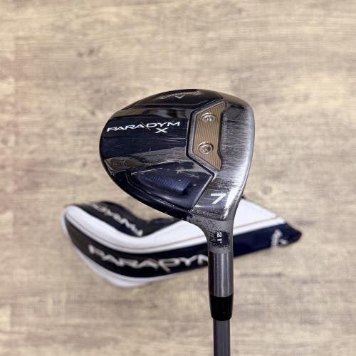 7 Wood- Callaway Paradym X / HZRDUS, Regular+ (3047)