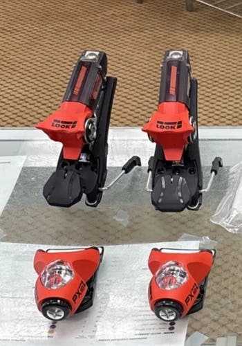 Look PX 18 Racing Ski Bindings Max Din 18 (Used)