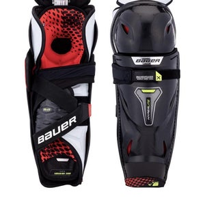 New Bauer Vapor Hyperlite  Shin Guards  Pads Ice Hockey Senior Size 16