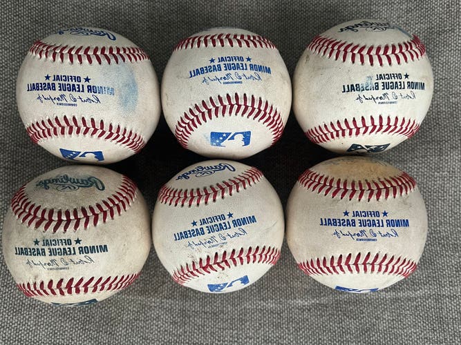 Rawlings Official Minor League Baseballs (Used)