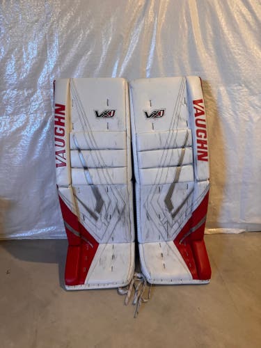32" 2025 Vaughn VX1 Pro Carbon Goalie Leg Pads Pro Stock (Used)