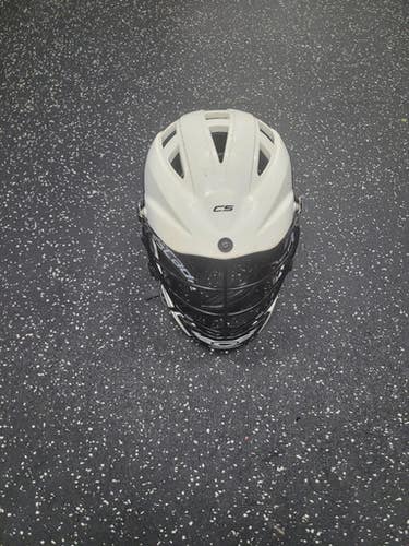 Used Cascade CASCADE CS Lacrosse Helmet White One Size 11849-S000040183
