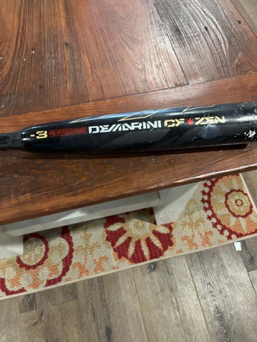2019 DeMarini CF Zen Composite BBCOR Certified Bat (-3) 29 oz 32" (Used)
