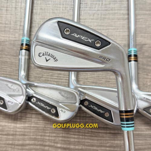 +1 Callaway Apex Pro/ Apex CB 24 Iron Set 4-PW / Project X, Stiff (185)