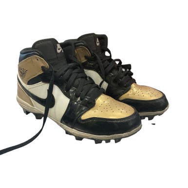 Used Nike Adult FB Cleats Gold Senior 7.5 11859-S000031101