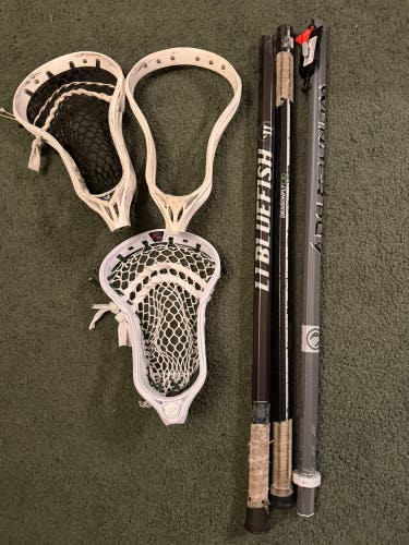 Lacrosse bundles available. Last heads and shafts from this bundle.