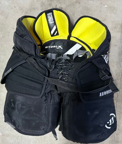 Intermediate Medium Warrior Ritual X Hockey Goalie Pants (Used)