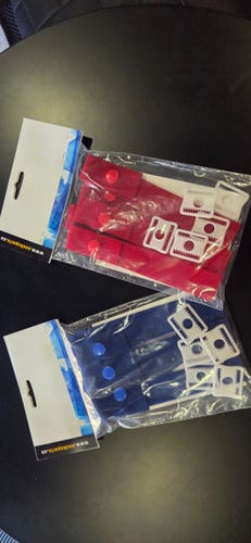 Nash Hockey 5 Point Goalie Mask Harness (Red or Royal Blue)