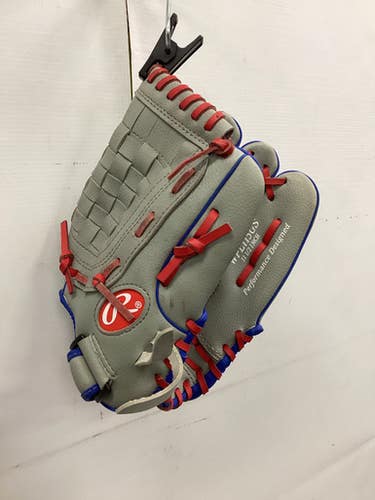 Used Rawlings PLAYER SERIES BB/SB Glove RH Throw Grey 11 1/2" 11851-S000047067
