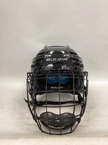Used Bauer REAKT 150 M Hockey Helmet Only Black MD 11851-S000047060