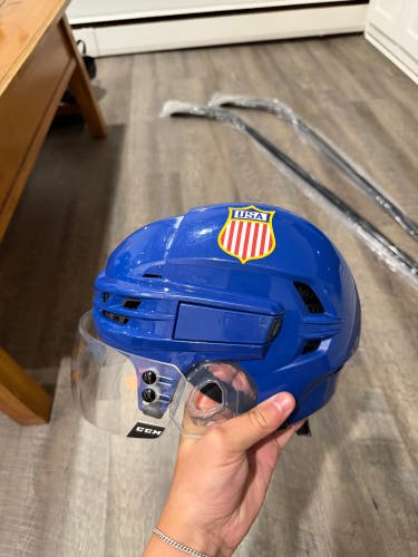 Small CCM Super Tacks X Helmet Pro Stock (New)