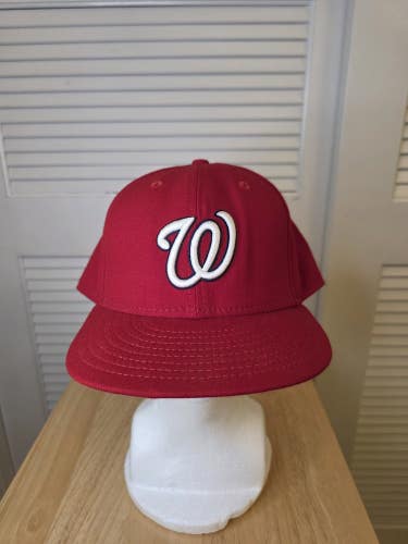 Vintage Washington Nationals New Era 59fifty 8 1/8 2006-2008 MLB MUSA
