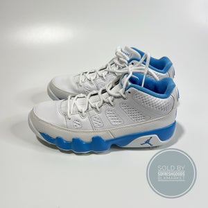 Nike Air Jordan 9 Low Golf  University Blue Size 7M 8.5W