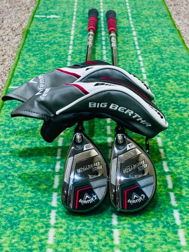 Callaway 2023 Big Bertha Hybrid Set (3H & 4H) • Regular Flex • Upgraded Grips