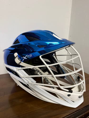 Cascade XRS Pro Helmet Chrome Blue (New)