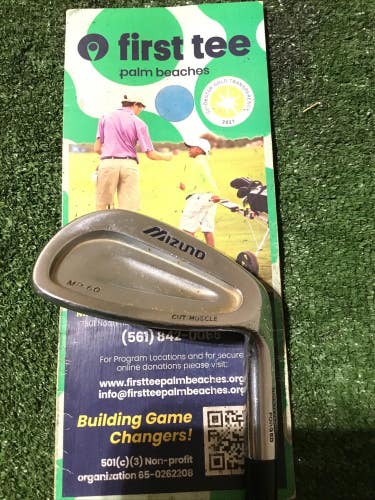 Mizuno MP-60 Cut Muscle GF Forged Pitching Wedge Stiff S300 DG SL Steel (35)