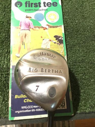 Callaway Ladies 2004 Big Bertha 7 Wood Gems 55w Graphite Shaft (41) *VGC*