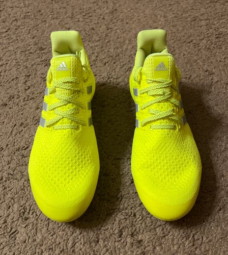 NEW Adidas Ultraboost Football Cleats Solar Yellow Size 9.5 JP7413
