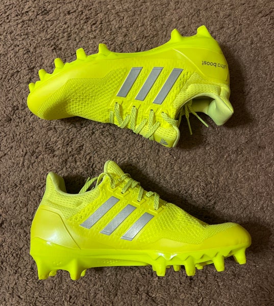 Size 15 Adidas Ultraboost Team Solar Yellow Mens Football Cleats JP7413 adidas Ultraboost Football Cleats - Yellow | Free Shipping  main image 4