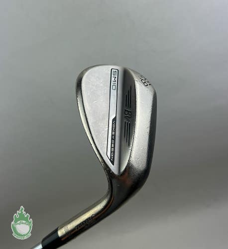 Used RH Titleist Vokey SM10 T Grind Chrome Wedge 58*-04 Stiff Steel Golf Club