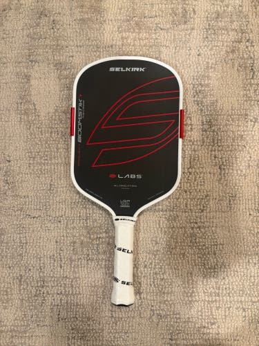 Selkirk LABS Project Boomstik Raw Carbon Asia Edition 16mm Elongated Pickleball Paddle NEW