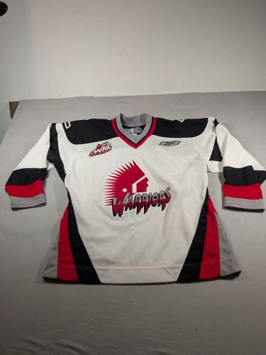 Vintage Reebok CHL Moose Jaw Warriors Jersey Sz L