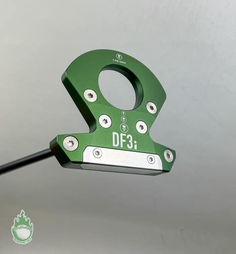 Used RH L.A.B. Golf DF3i Custom Green Putter 37" ACCRA Black Graphite Golf Club
