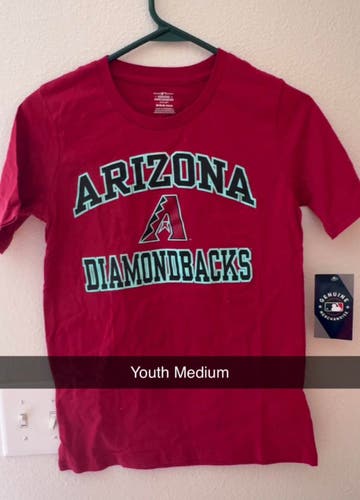 Red Medium Kids Unisex Shirt (New)