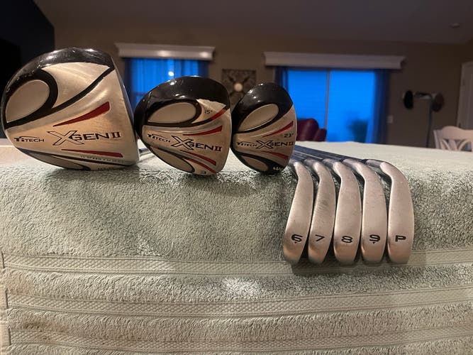 Men's Right Handed Iron Set Regular Flex 8 Pieces (Used)