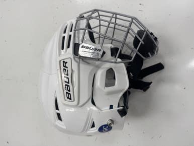 Used Bauer PRODIGY Helmet Cage Combo White One Size 11860-S000309562