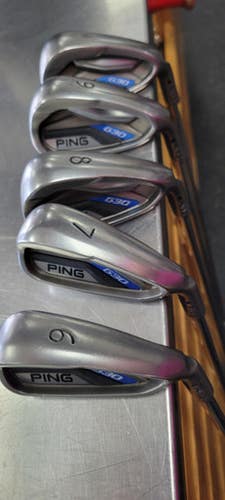 Used Ping G30 BLACK DOT 6-W Mens Iron Set RH 6I-PW 11497-S000158065