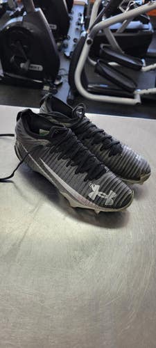 Used Under Armour Adult FB Cleats Black Senior 8 11497-S000158064