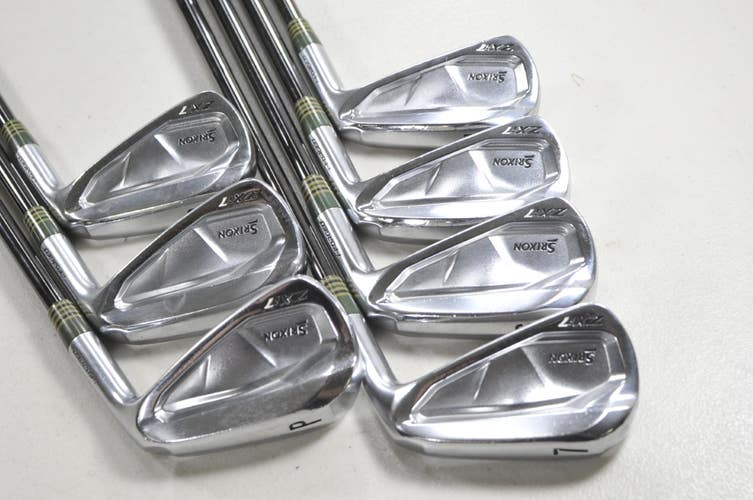 Srixon ZXi7 4-PW Iron Set KBS $-Taper 130 X-Stiff Flex Right Steel #219150