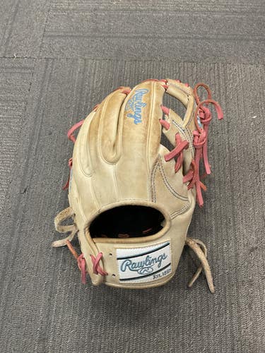 Used Rawlings HEART OF HIDE BB/SB Glove RH Throw Brown 11 1/2" 11614-S000237077