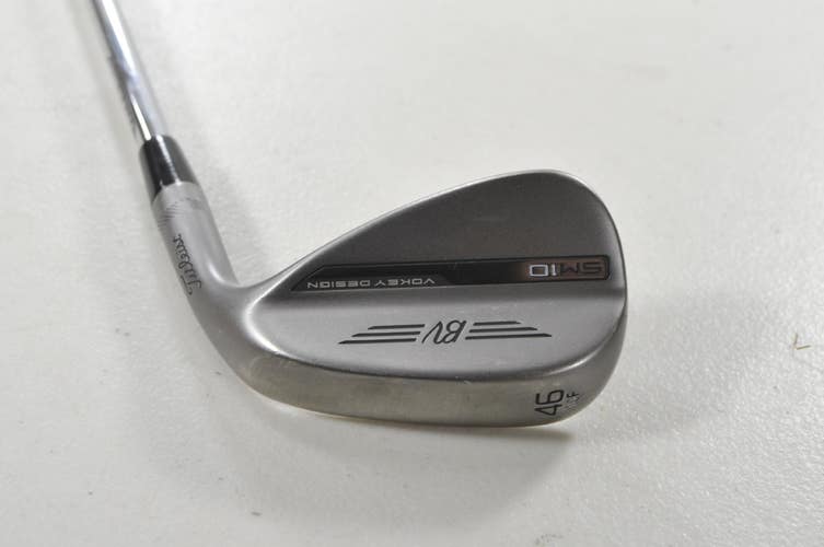 Titleist Vokey SM10 Nickel 46*-10F Wedge NS Pro Modus3 Stiff Flex Steel #218815