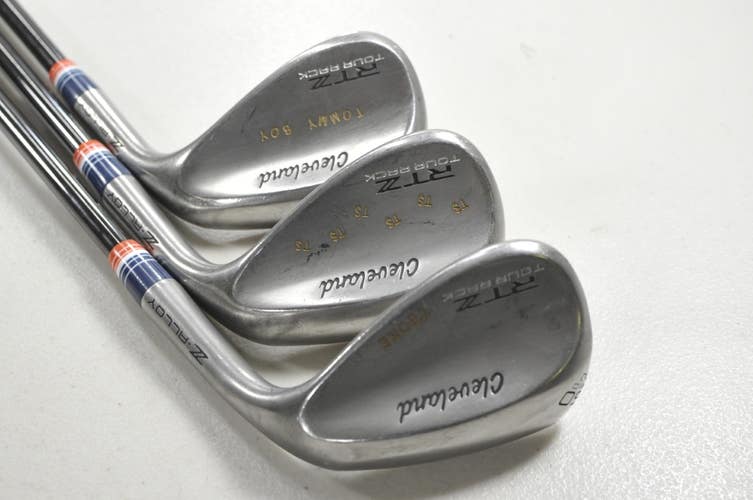 Cleveland RTZ Tour Rack 50*,56*,60* Wedge Set KBS $-Taper 120 RH Steel # 219155