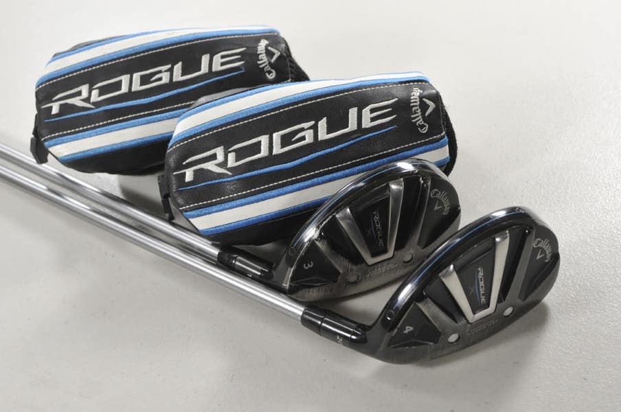 Callaway Rogue X 3 and 4 Hybrid Set Ladies Flex RH Quaranta 40g