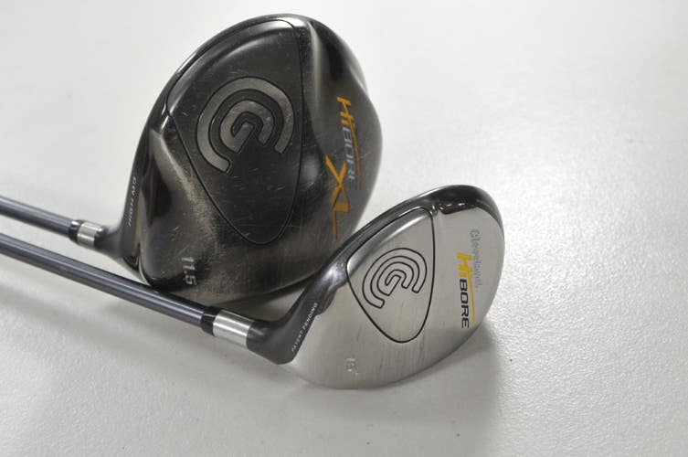 Cleveland Hi-Bore XL 11.5* Driver and 15* Fairway Wood Set Regular Flex #218141