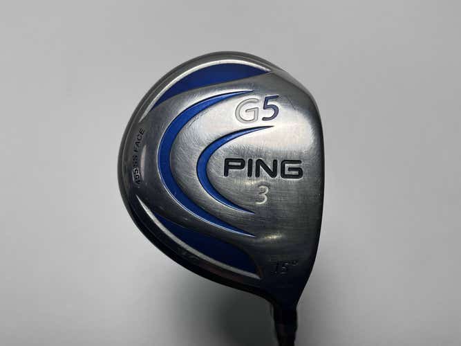 Ping G5 3 Fairway Wood 15* Aldila NV Green 65g Stiff Graphite Mens RH